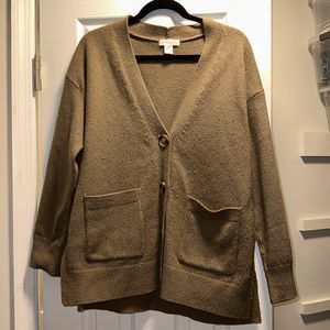 H&M thick cardigan size xs